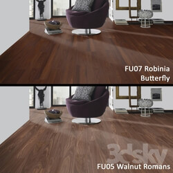 Floor coverings - Parquet Krono Xonic FU05 and FU07 
