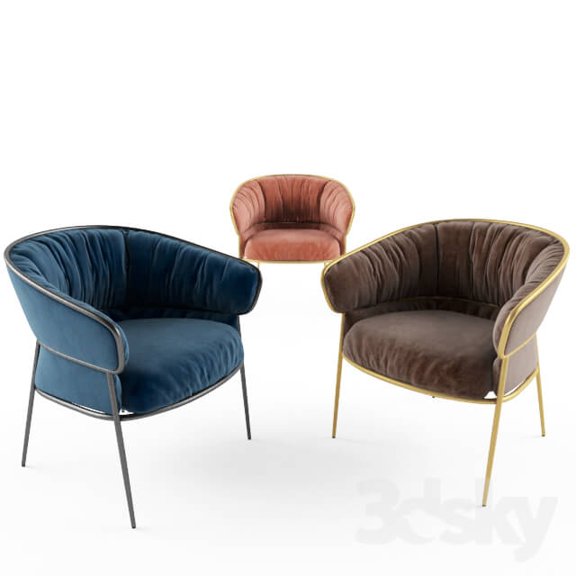 Arm chair - SHU-YING Fabric-easy-chair