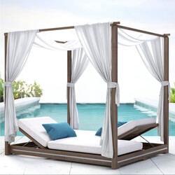 Other - RH _ MALTA CANOPY DOUBLE CHAISE 