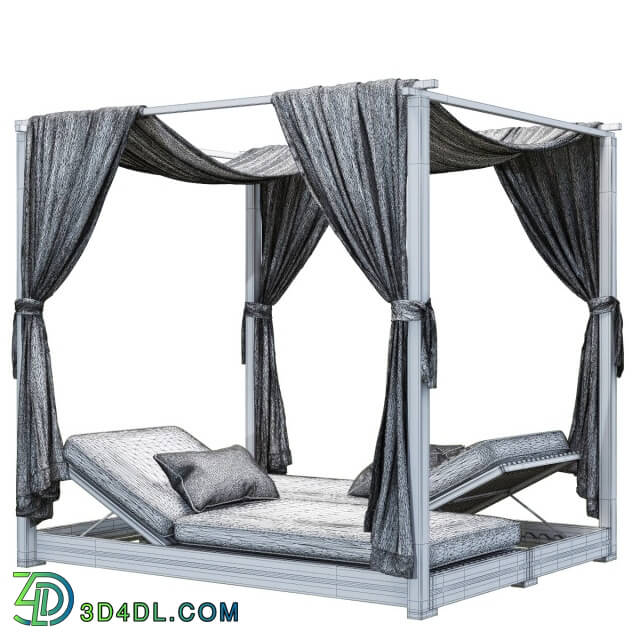 Other - RH _ MALTA CANOPY DOUBLE CHAISE