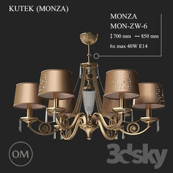 Ceiling light - KUTEK _MONZA_ MON-ZW-6 