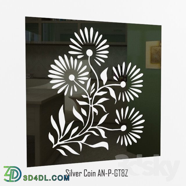 Mirror - Decorative mirror Chrysanthemum