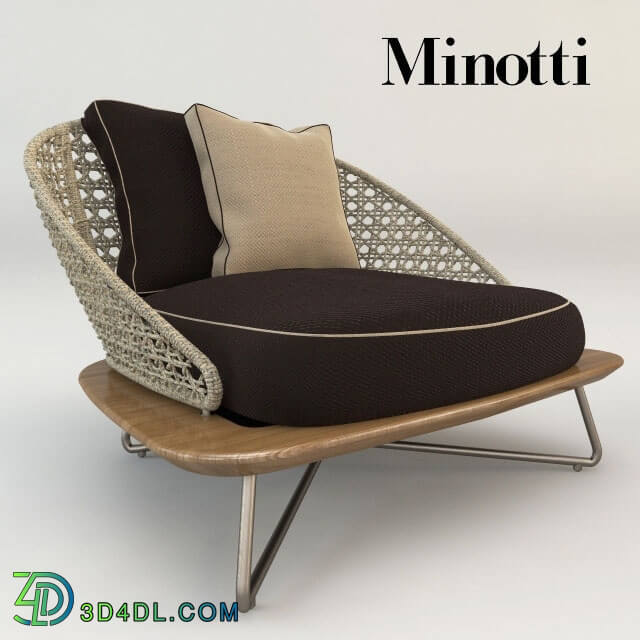 Table _ Chair - Minotti-armchair