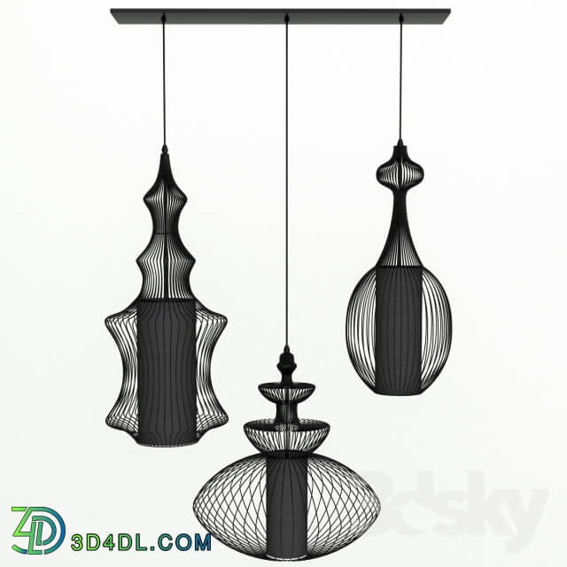 Ceiling light - Swing Iron