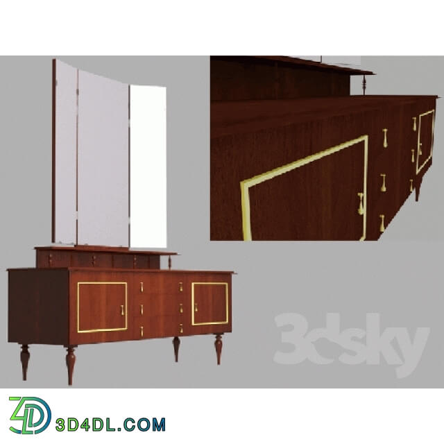 Sideboard _ Chest of drawer - Floor Mirror