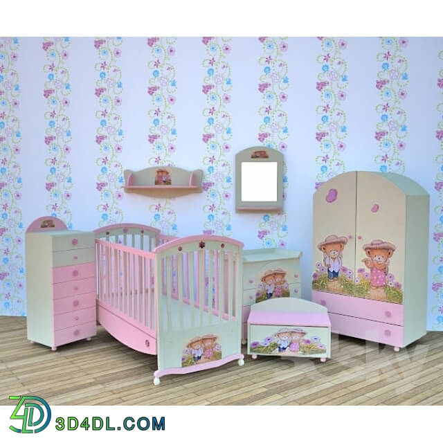 Full furniture set - Furniture for children