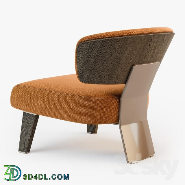 Arm chair - Minotti CREED Armchair WOOD