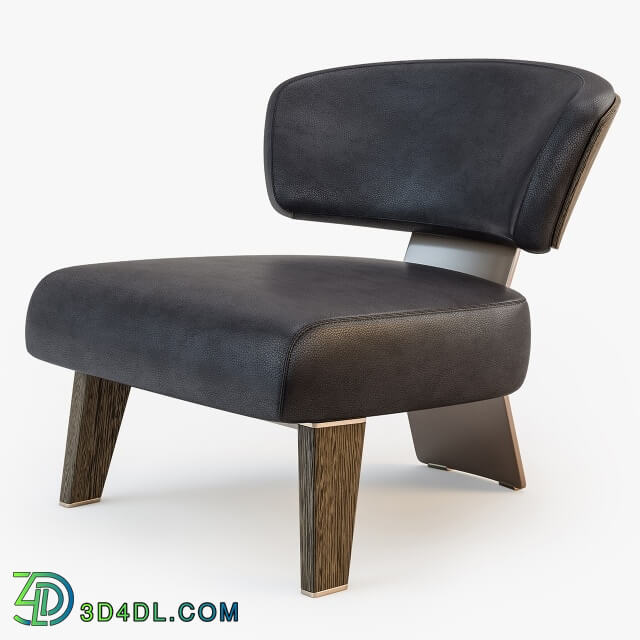 Arm chair - Minotti CREED Armchair WOOD