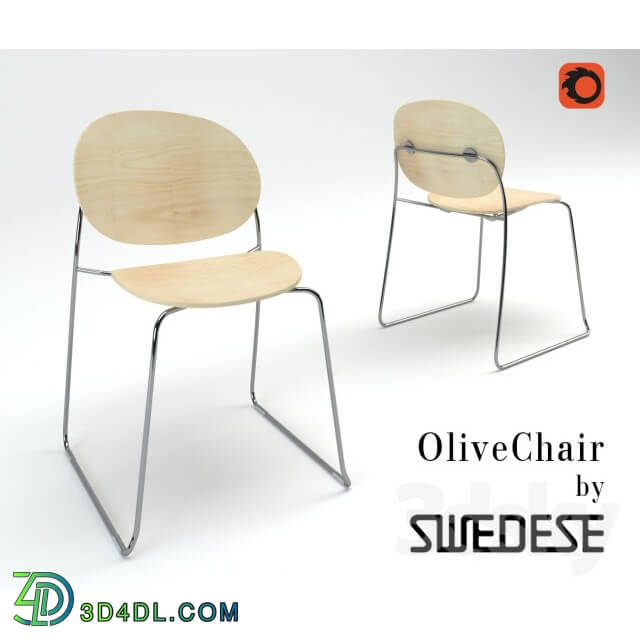 Chair - Olive Chair by Swedese