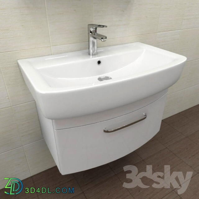 Bathroom furniture - Collection PURE Sersanit