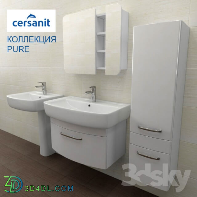 Bathroom furniture - Collection PURE Sersanit