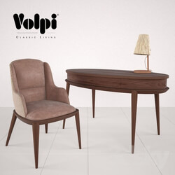 Table _ Chair - VOLPI DARREL and VOLPI MARACANA SCRITTOIO 