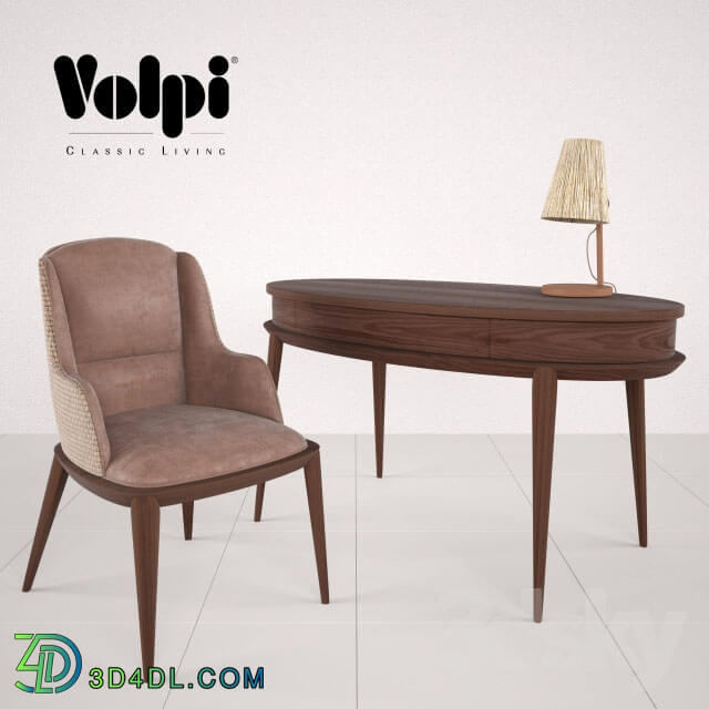 Table _ Chair - VOLPI DARREL and VOLPI MARACANA SCRITTOIO