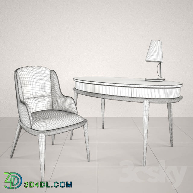 Table _ Chair - VOLPI DARREL and VOLPI MARACANA SCRITTOIO