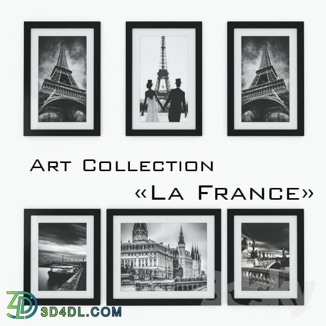 Frame - A collection of photo-paintings La France