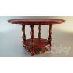 Table - rattan dining table 