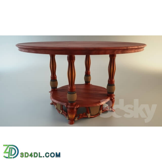 Table - rattan dining table