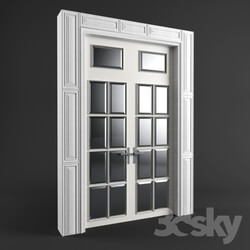 Doors - White door with the Portal 
