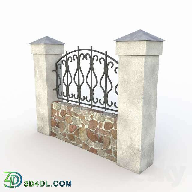 Other architectural elements - Stone Fence