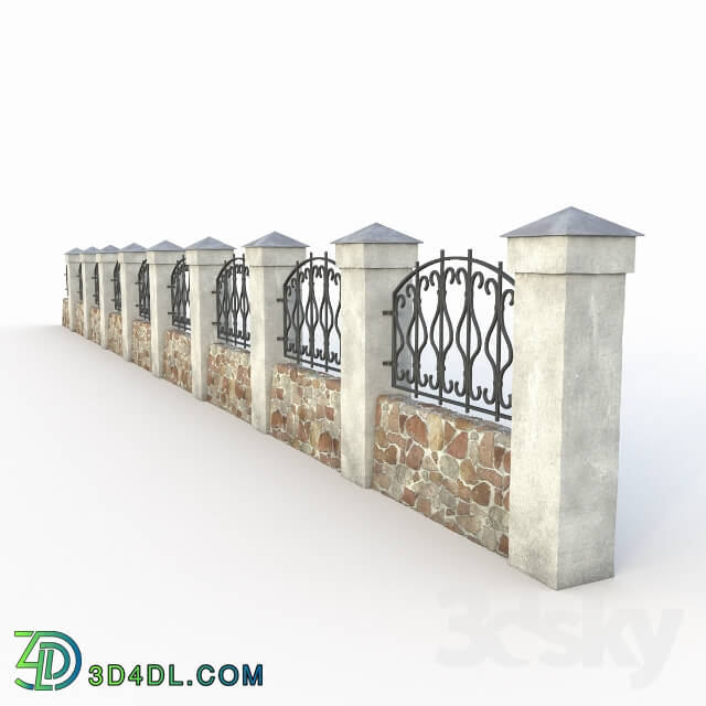 Other architectural elements - Stone Fence