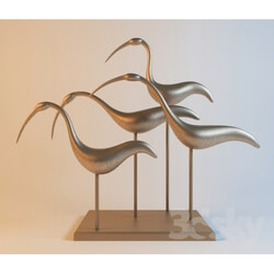 Sculpture - sculpture _birds_ 