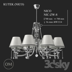 Ceiling light - His replacement _KUTEK _NICO_ NIC-ZW-8_ 