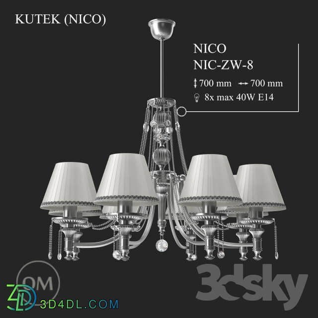 Ceiling light - His replacement _KUTEK _NICO_ NIC-ZW-8_