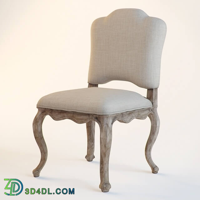 Chair - Eichholtz Devonshire With Lion Off White Linen