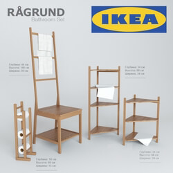 Bathroom furniture - IKEA RÅGRUND Bathroom Set 