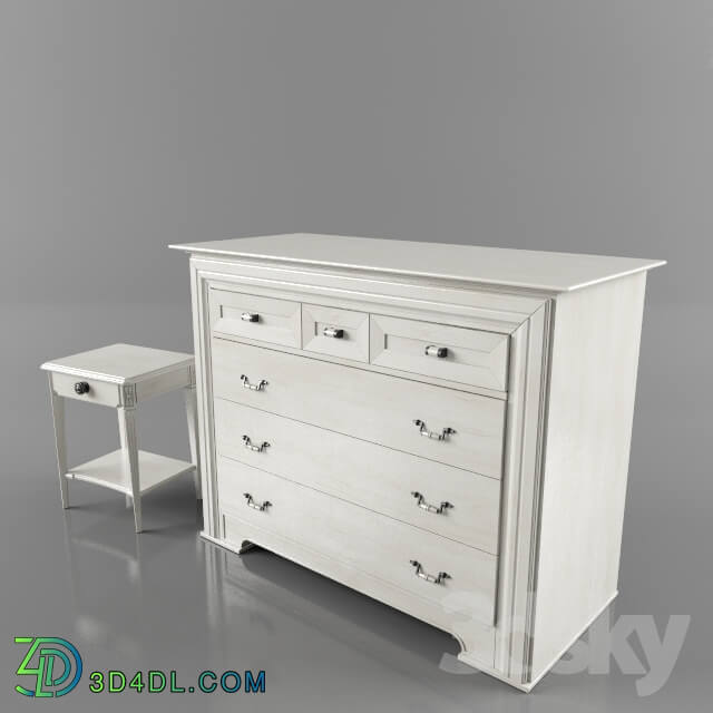 Sideboard _ Chest of drawer - Chest of drawers and bedside table