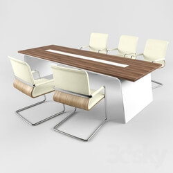 Office furniture - Table with a chair series SENOR 