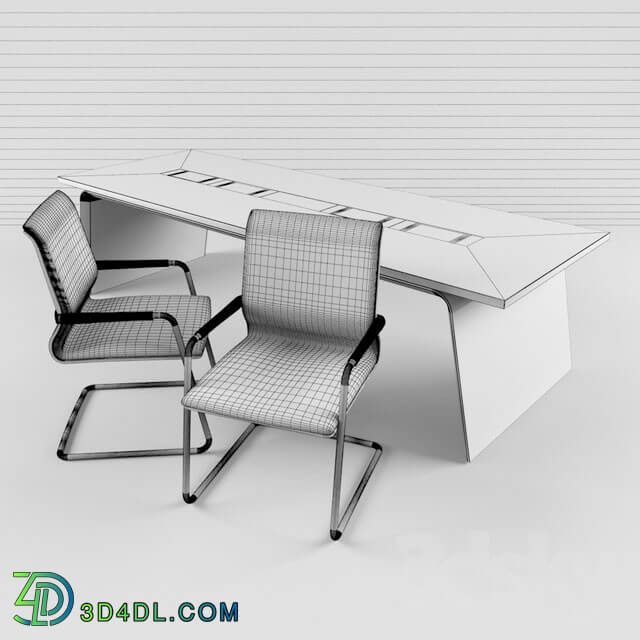 Office furniture - Table with a chair series SENOR