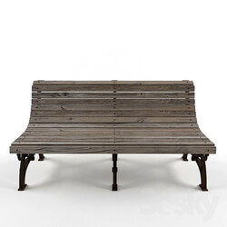 Other architectural elements - ethnic bench 