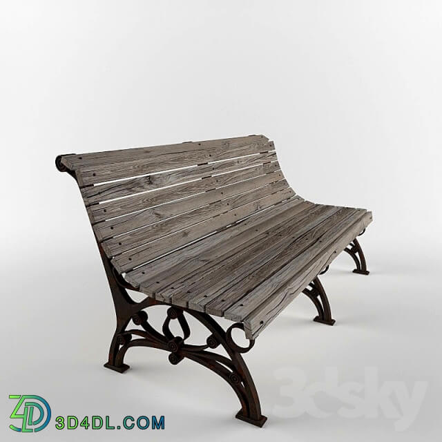 Other architectural elements - ethnic bench