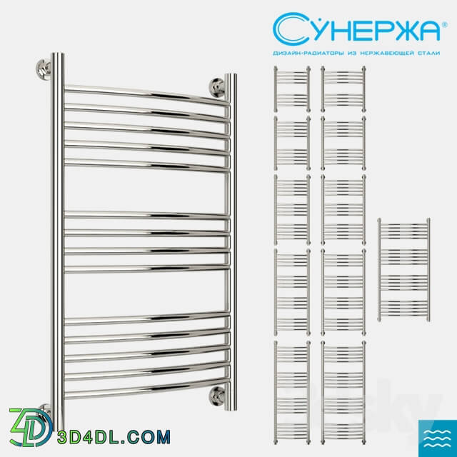 Towel rail - DR Sønder Bohemia _ arched