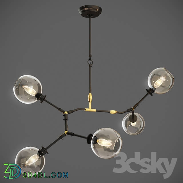 Ceiling light - GRAMERCY HOME - FRANNIE CHANDELIER CH130-5