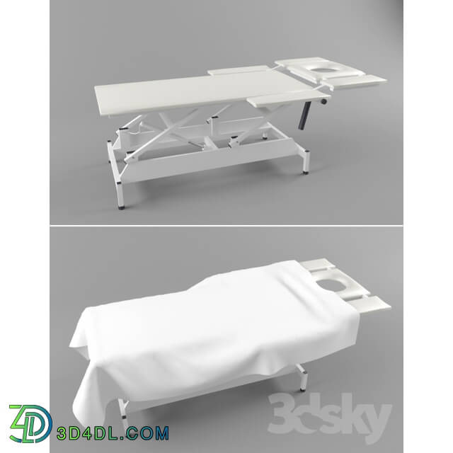 Beauty salon - massage table