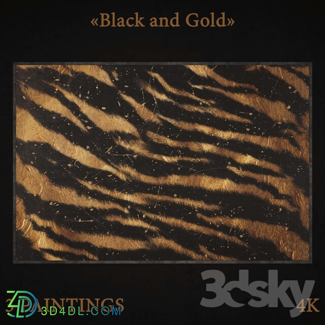 Frame - Paintings Black_and_Gold