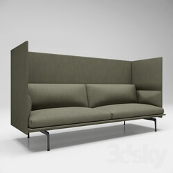 Sofa - Outline Highback Sofa 
