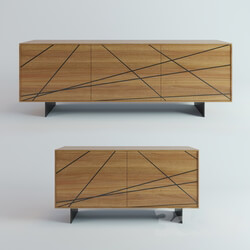 Sideboard _ Chest of drawer - Two_ or three-doors sidea Maya_ design by Tonin Casa 