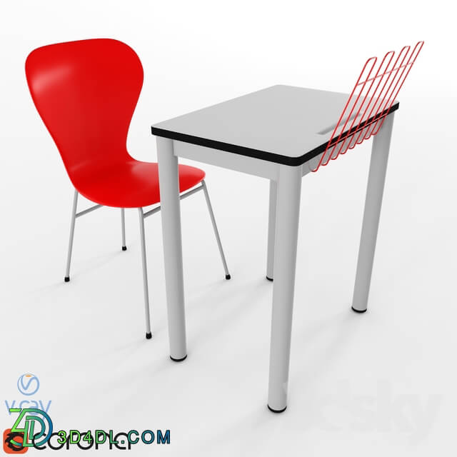 Table _ Chair - Music Classroom Desk