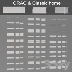 Decorative plaster - Skirting boards and Orac Classic home 