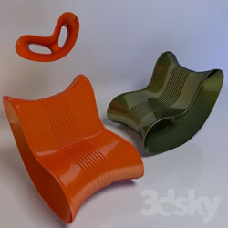 Arm chair - Futur rocking chair 