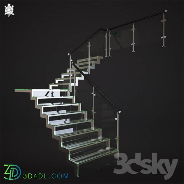 Staircase - Glass Stairs