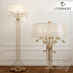 Floor lamp - Uttermost _ Alenya Floor Lamp 