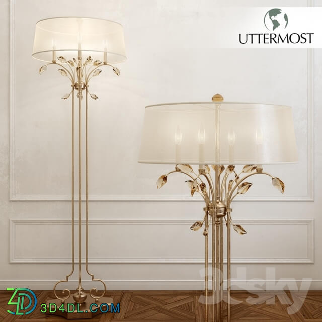 Floor lamp - Uttermost _ Alenya Floor Lamp