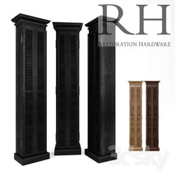 Wardrobe _ Display cabinets - RH Shutter Shoe Tower 