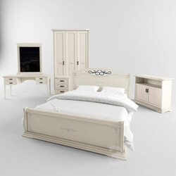 Bed - Set of Italian furniture 