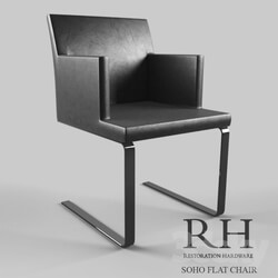 Chair - RH SOHO FLAT CHAIR 