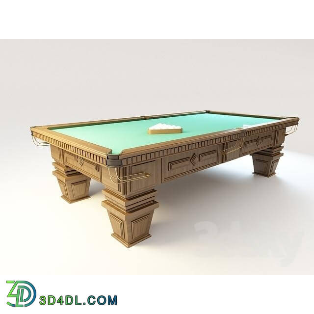 Billiards - billiard table